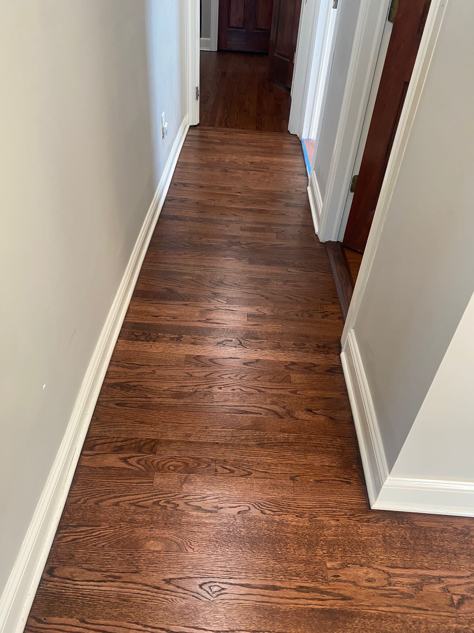 Finished hallway